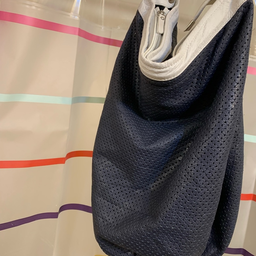 Gianni Notaro Navy Blue Bag